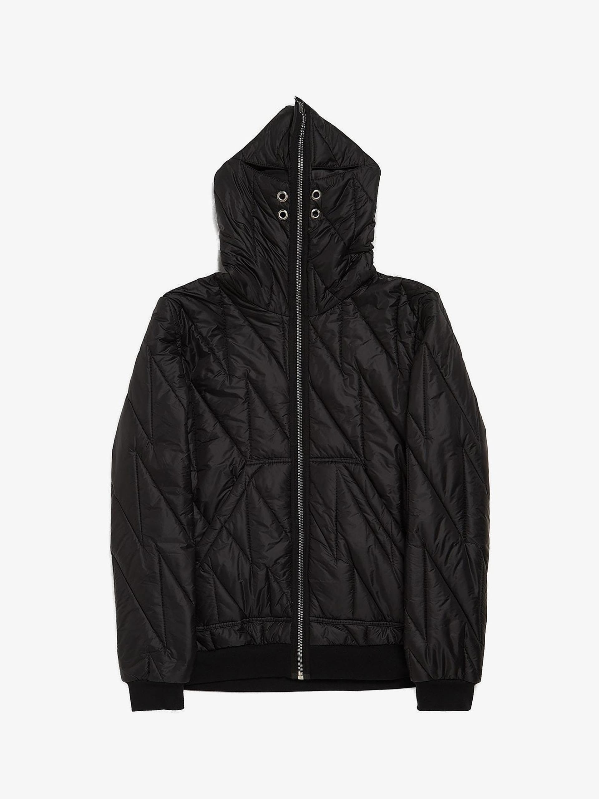 Rick Owens Drkshdw Black Full Zip Gimp Jacket