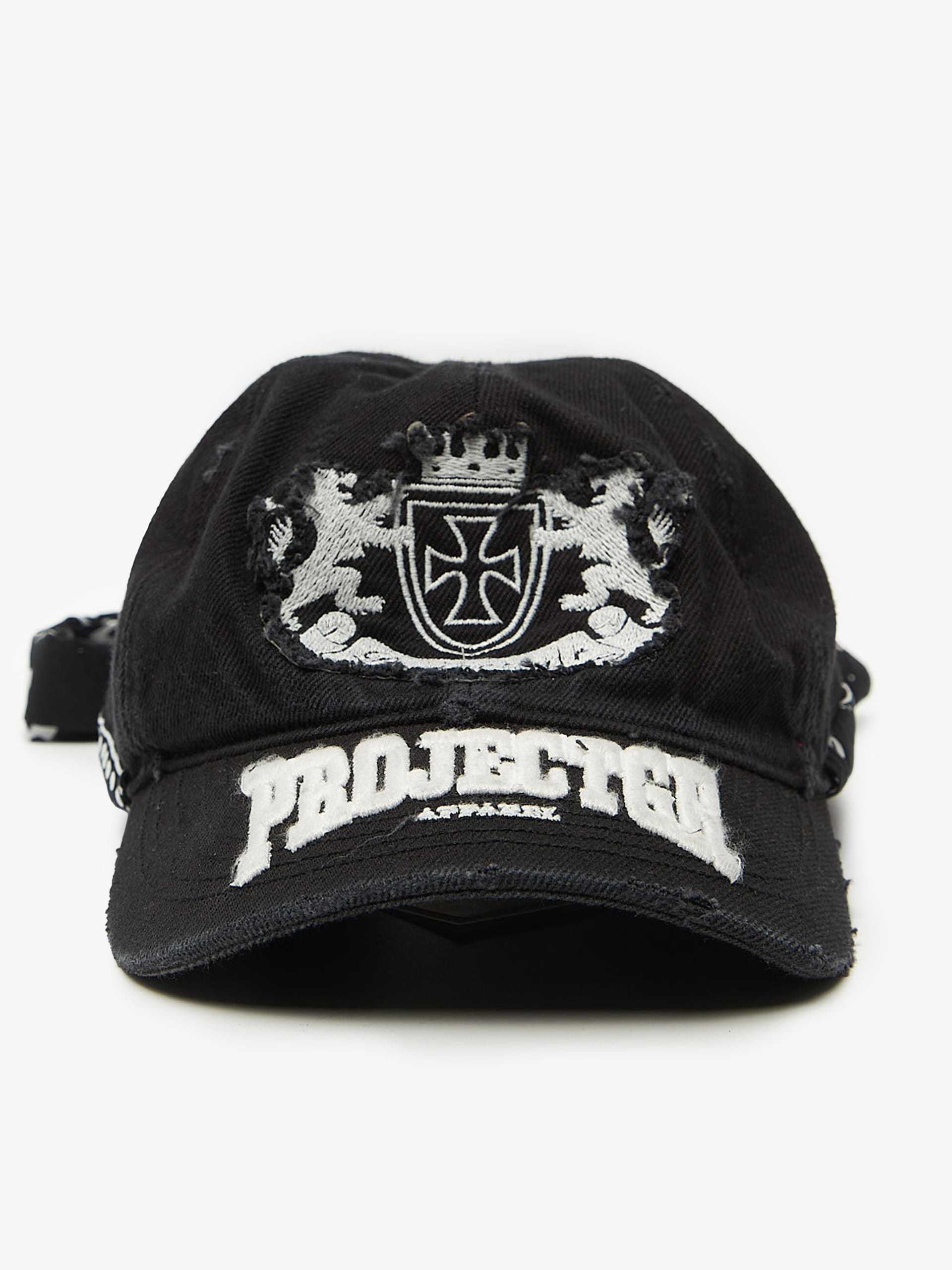 Project GR Black Bandana Layered Cap
