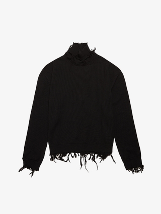 Vetements Black Rammstein Printed Cotton Blend Hoodie