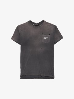 Enfants Riches Deprimes Grey Painted Distressed Classic Logo Soft